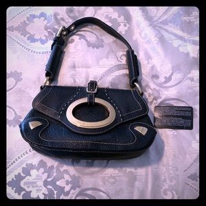 DOLCE & GABBANA small shoulder bag black leather